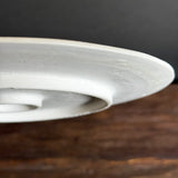 Flat Plate - Marbled Porcelain - Medium