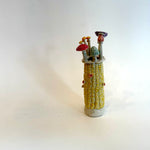 "Corn" Vase #01 - Yellow - Small