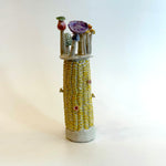 "Corn" Vase #01 - Yellow - Small