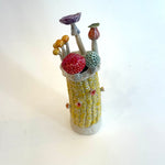 "Corn" Vase #01 - Yellow - Small