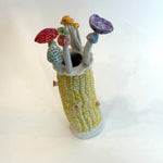 "Corn" Vase #01 - Yellow - Small
