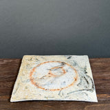 Square Tile - Marbled Wild Porcelain - Medium