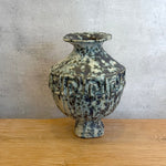 Vase - Urn-Shaped - Key Motif - Green Speckle - Medium • Jun25
