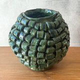 "Loop de Loop" Vase in Olive Green - Large