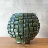 "Loop de Loop" Vase in Olive Green - Large