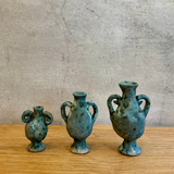 Vases - Urn-Shaped - Green Speckle - XS • Nov24