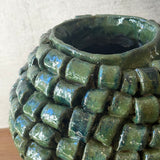 "Loop de Loop" Vase in Olive Green - Large