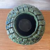 "Loop de Loop" Vase in Olive Green - Large