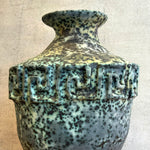 Vase - Urn-Shaped - Key Motif - Green Speckle - Large • Jun25