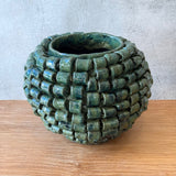"Loop de Loop" Vase in Olive Green - Large