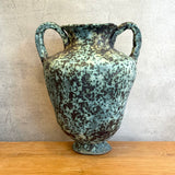 Vase - Urn-Shaped - Handled - Green Speckle - XL • Jun25
