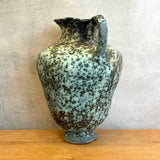 Vase - Urn-Shaped - Handled - Green Speckle - XL • Jun25