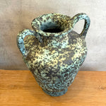 Vase - Urn-Shaped - Handled - Green Speckle - XL • Jun25