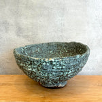 Pedestal Bowl - Green Speckle - XL • Jun25
