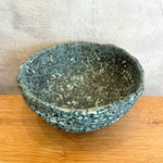 Pedestal Bowl - Green Speckle - XL • Jun25