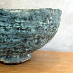 Pedestal Bowl - Green Speckle - XL • Jun25