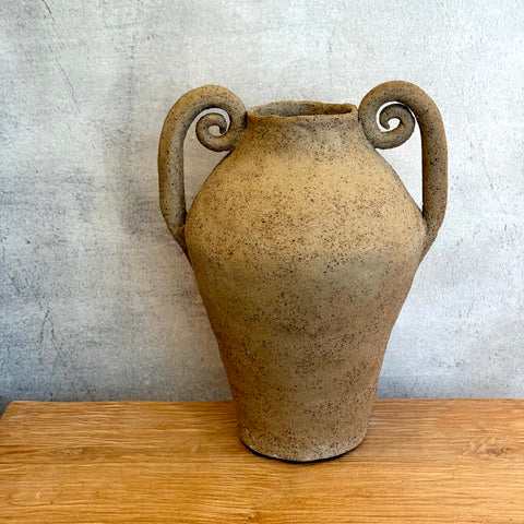 Vase - Urn-Shaped - Handled - Unglazed - XL • Jun25