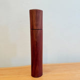 Hand-Turned Wooden Mill - Redgum