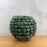"Loop de Loop" Vase in Olive Green - Large