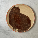 Hikari Masuda - Red Rimmed Animal Plates  - "Near & Far" 2023