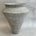 "V" Shaped Vase #2 - 2023 (White Speckle)