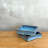 "Pale Moon" Trays - Square - Medium • May25 • TH0604