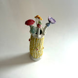 "Corn" Vase #02 - Yellow - Medium