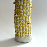 "Corn" Vase #02 - Yellow - Medium