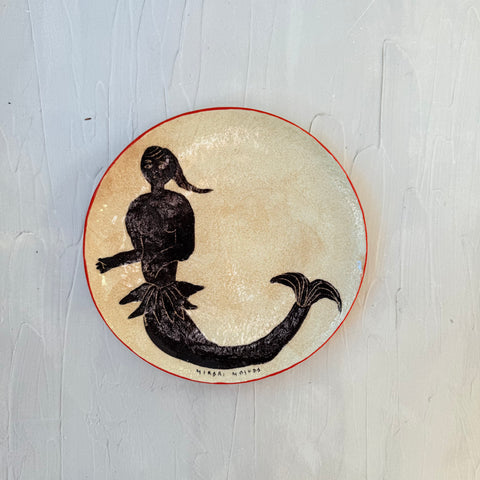 Animal Plates - Red Rimmed - Large • serious PLAY