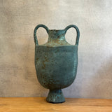 Vase - Urn-Shaped - Green Speckle - Large #02 • Dec24