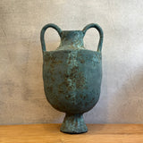 Vase - Urn-Shaped - Green Speckle - Large #02 • Dec24