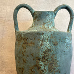 Vase - Urn-Shaped - Green Speckle - Large #02 • Dec24