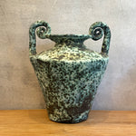 Vase - Urn-Shaped - Green Speckle - Large #01 • Dec24