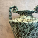 Vase - Urn-Shaped - Green Speckle - Large #01 • Dec24