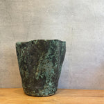 Wave Vase - Green Speckle - Large • Dec24