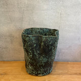 Wave Vase - Green Speckle - Large • Dec24