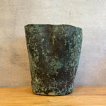 Wave Vase - Green Speckle - Large • Dec24