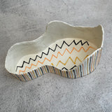 Landscape Bowl in Stripes - Large - December 2023