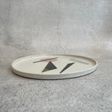 Jenni Oh - Large Platters with Geometric Motif - December 2023