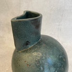 Pedestal "Pod" Vase in Moss Green - Medium - December 2023
