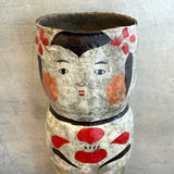 Kokeshi Vase / Sculpture - "Iris" - XXL • serious PLAY