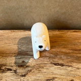 Polar Bear (Walking) - Small - Japanese Carved Wooden Figure