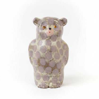 Standing Bear - Purple Spots - Large