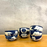 Animal Bowls - Blue & White • serious PLAY