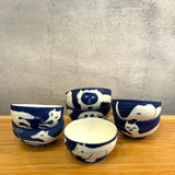 Animal Bowls - Blue & White • serious PLAY