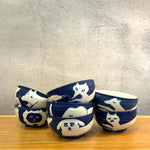 Animal Bowls - Blue & White • serious PLAY
