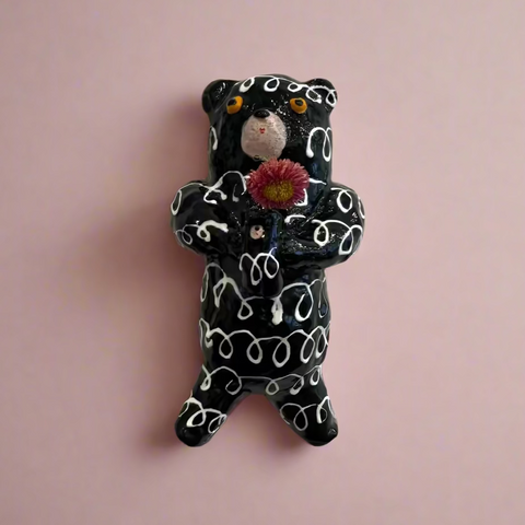 Flying Squiggle Bears with Baby Vase • serious PLAY