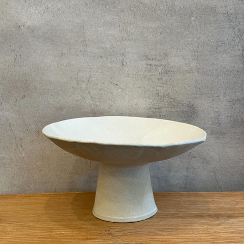 Pedestal Bowl #03 - "Sun" - Large • Jan25