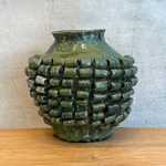 "Loop de Loop" Vase in Olive Green - Large