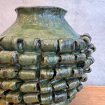 "Loop de Loop" Vase in Olive Green - Large